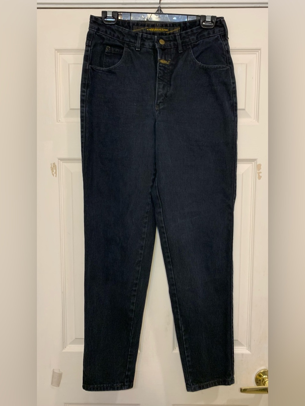 Vintage Women Girbaud Black Denim 11/12 Jeans. 3583